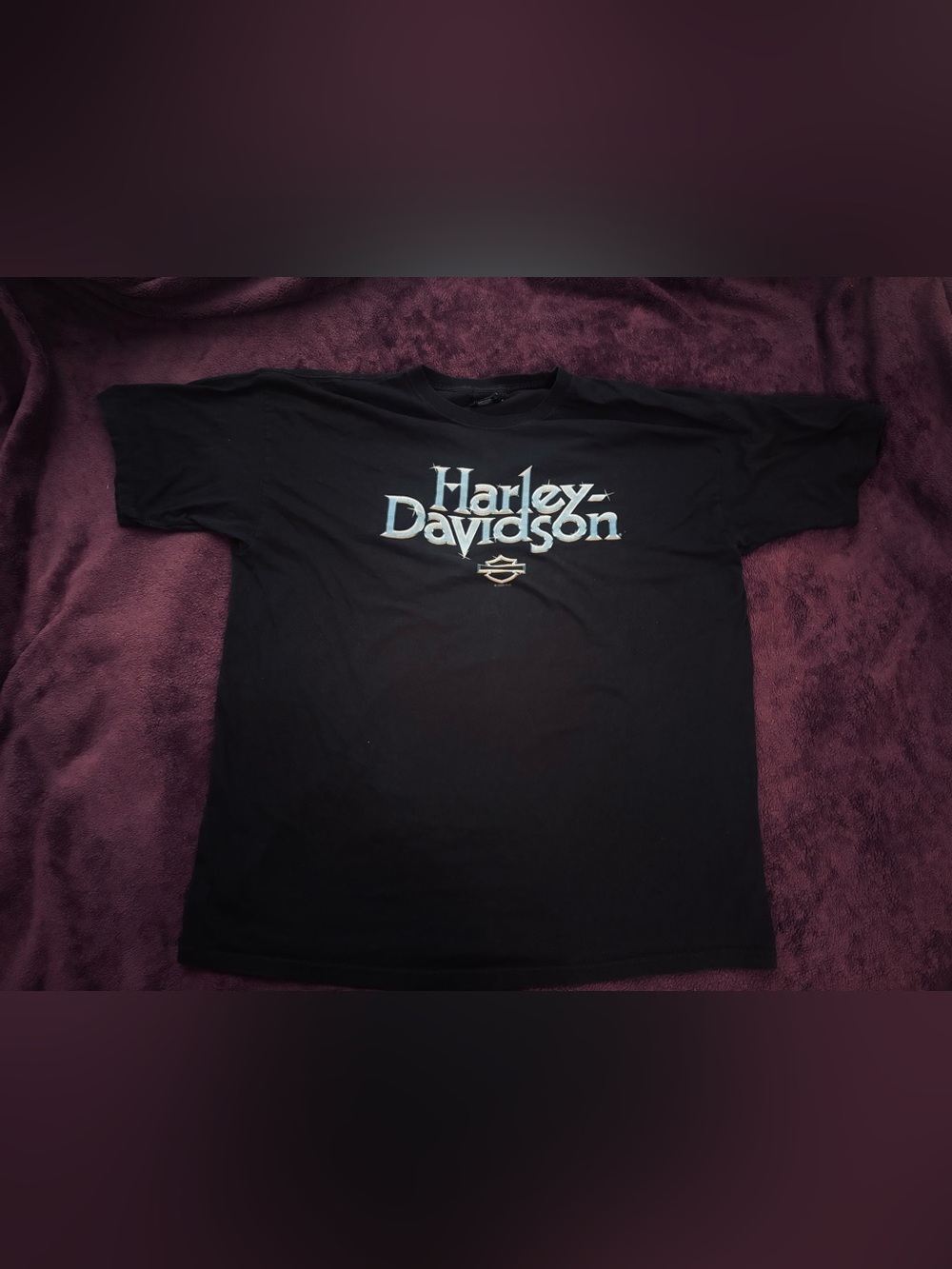 Harley-Davidson Bartels Los Angeles Men's XXL Black Graphic T-Shirt Tee
